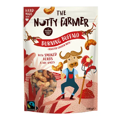 The Nutty Farmer Burning Buffalo